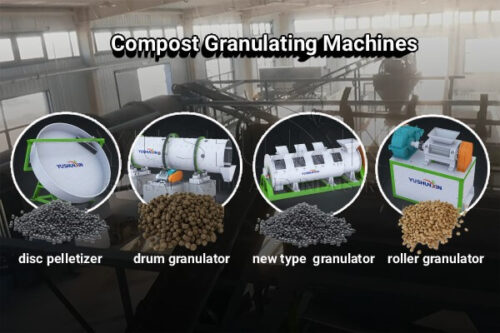 Compost granulating machines for sale
