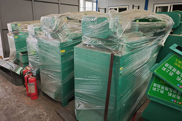 Manuufactured double roller press granulator for compost pelleting