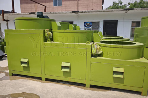 three stage fertilizer polishing equipment for large scale compost granulation
