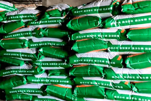 large scale fertilizer production