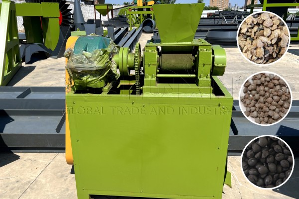 granulateur d'extrusion de rouleau d'engrais de compost