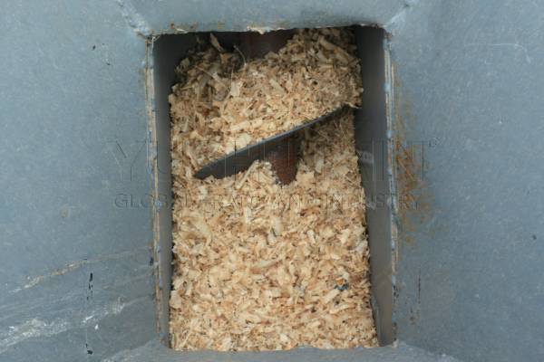 forest waste materials ready for biochar making