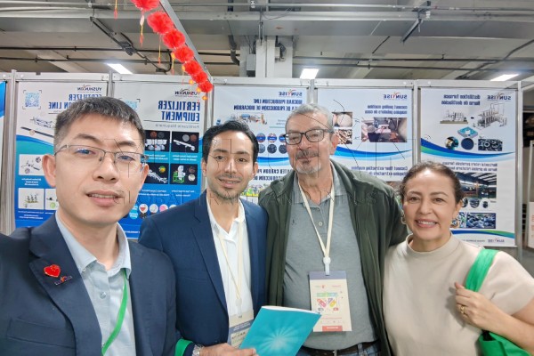 visit YUHSUNXIN fertilizer equipment manufacturer booth in 2025